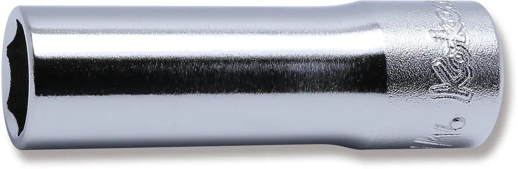 Deep socket 3/8 inch drive, 6-point, 7/16 inch (73800616, PICHLER)