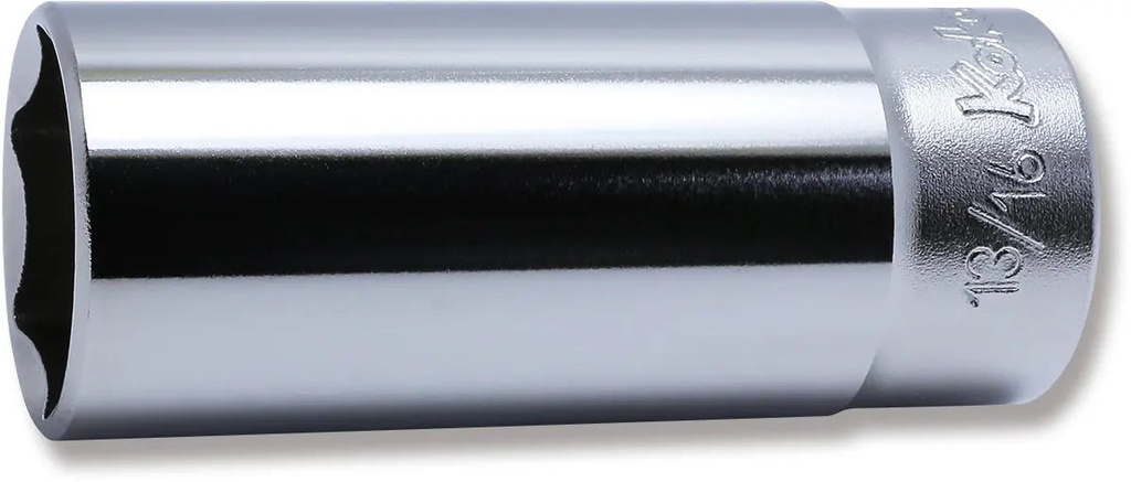 Deep socket 3/8 inch drive, 6-point, 13/16 inch (73800623, PICHLER)