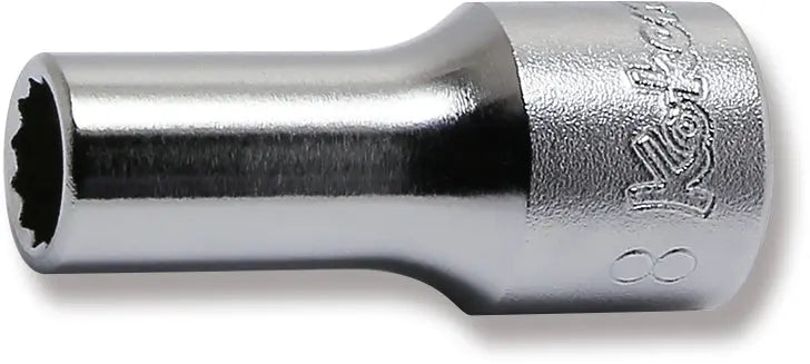 3/8 col. pusiau gili galvutė 8 mm, dvylikakampė (73800813, PICHLER)