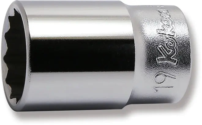 3/8 collas pusgara muciņa 19 mm, divpadsmitstūru (73800824, PICHLER)