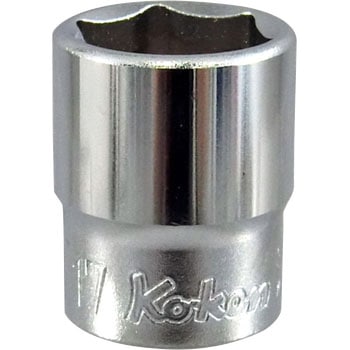 3/8 collu muciņa 17 mm, 6 šķautņu, garums 29 mm (73800951, PICHLER)