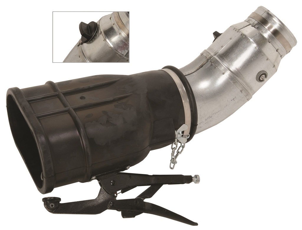 Exhaust Nozzle Rubber 100 mm (68326, EUROLUBE)