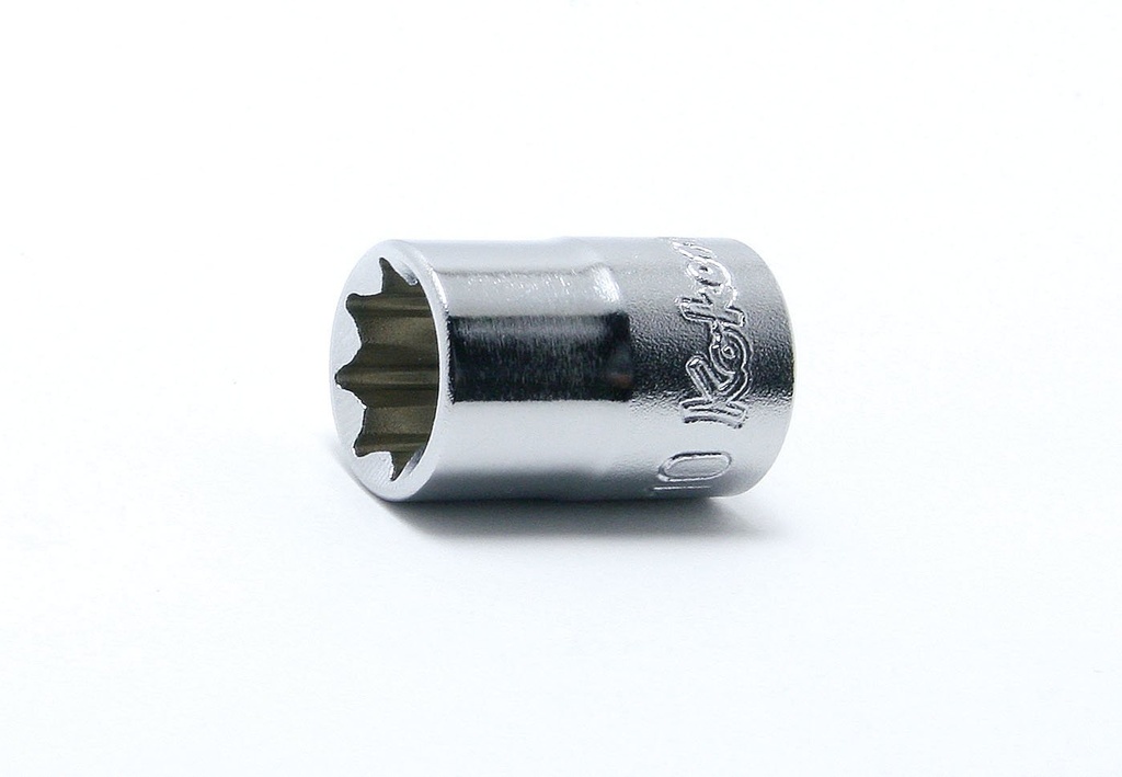 3/8 col. galvutė 6 mm, 8 briaunų (Double Square), ilgis 26 mm (73801074, PICHLER)