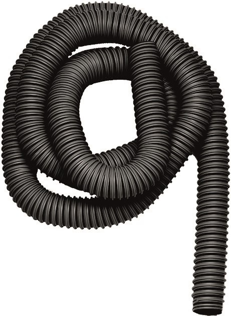 Exhaust Hose 100 mm 5 M 200 °C (68340, EUROLUBE)