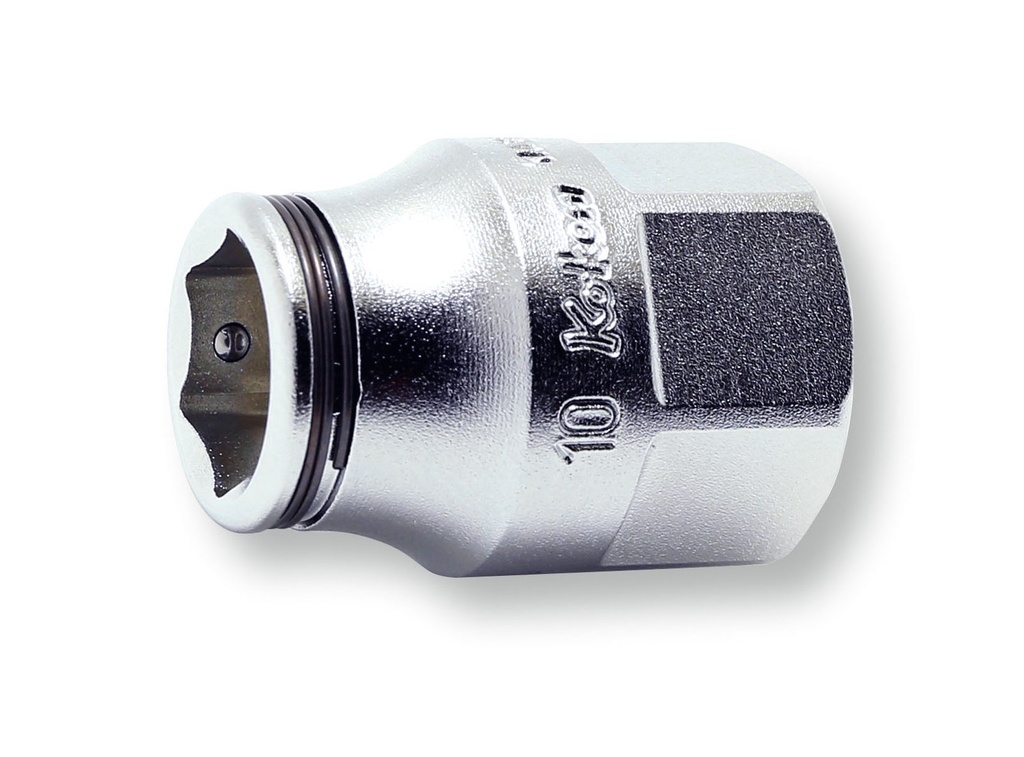 Galva 3/8 collas ar Nut Grip fiksāciju un papildu sešstūra pievadu (73801197, PICHLER)