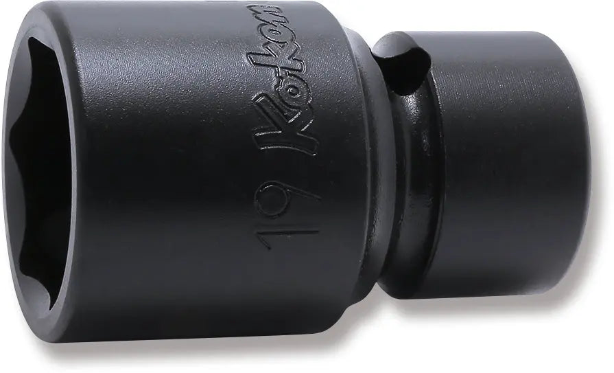 3/8 in. Drive Sleeve Drive Impact Socket 19 mm, 6-Point (73801311, PICHLER)