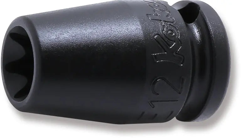 3/8 col. smūginė galvutė E-Torx E12, su magnetu (73890311, PICHLER)