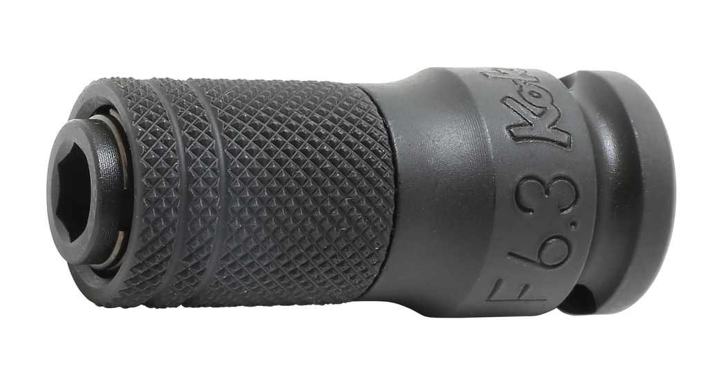 3/8 inch impact bit holder for 1/4 inch hex bits with locking quick release, L 45 mm (73890488, PICHLER)