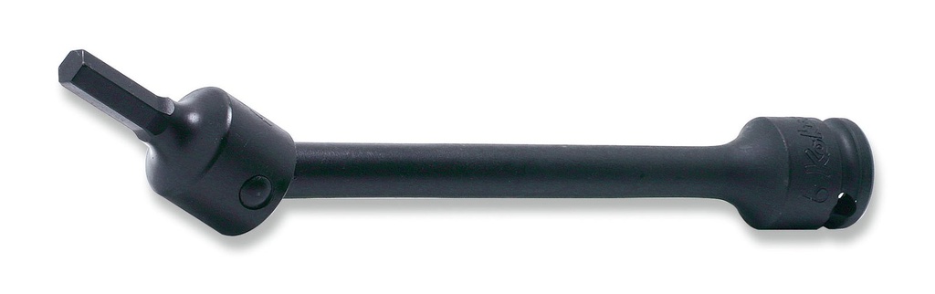 3/8 col. smūginė kardaninė galvutė su šešiakampiu antgaliu 4 mm, ilgis 150 mm (73890557, PICHLER)