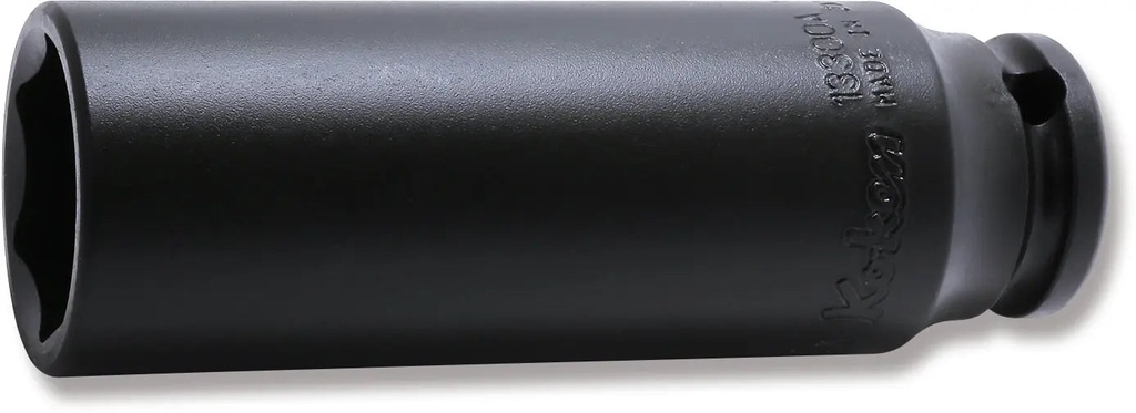 3/8 inch impact deep socket, 6-point, 3/4 inch, L 80 mm (73890577, PICHLER)