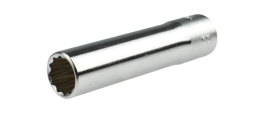 1/4 collas gara muciņa 12 šķautņu 8 mm, garums 50 mm (7407080, PICHLER)