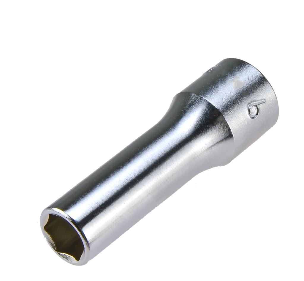 3/8 col. ilga galvutė 6 briaunų 9 mm, ilgis 55 mm (7416090, PICHLER)