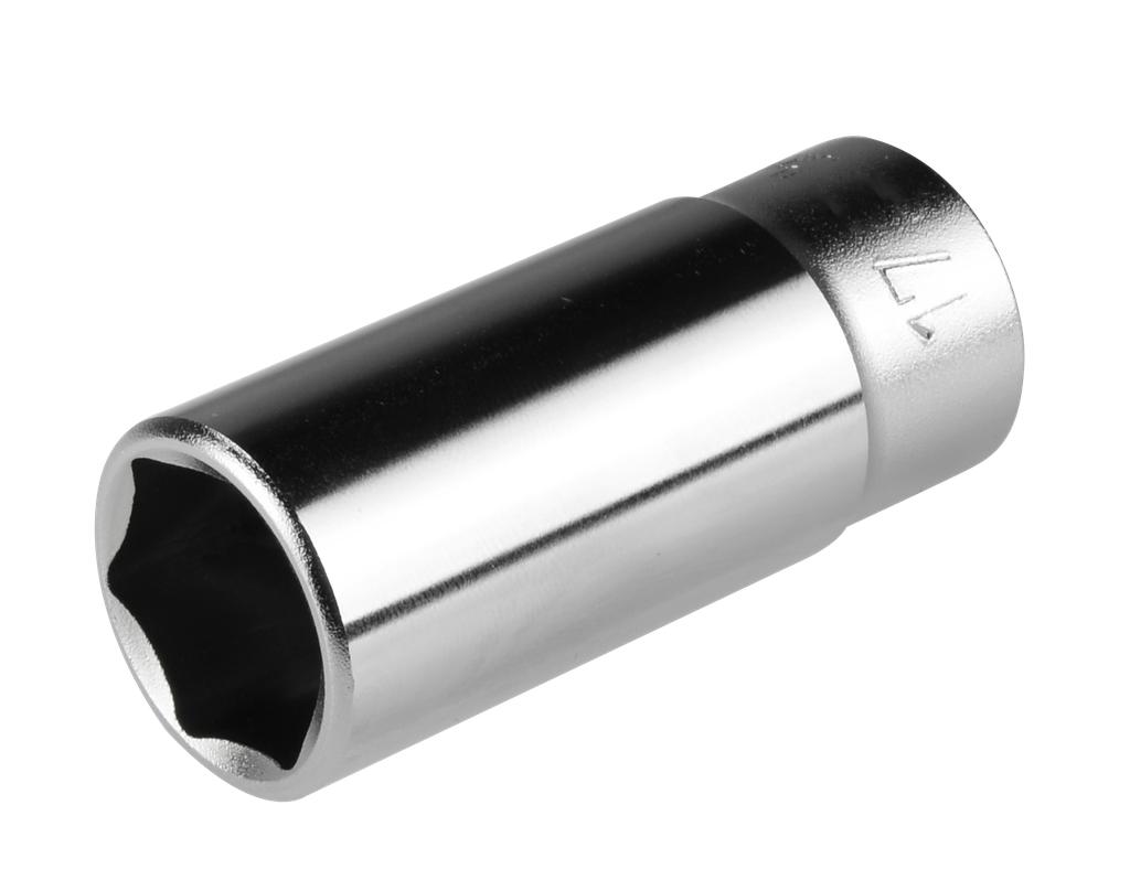 3/8 col. ilga galvutė 6 briaunų 17 mm, ilgis 55 mm (7416170, PICHLER)
