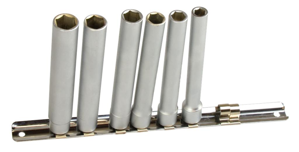 Garo muciņu komplekts 3/8 collas, īpaši garas 120 mm, 6 daļas (74163000, PICHLER)