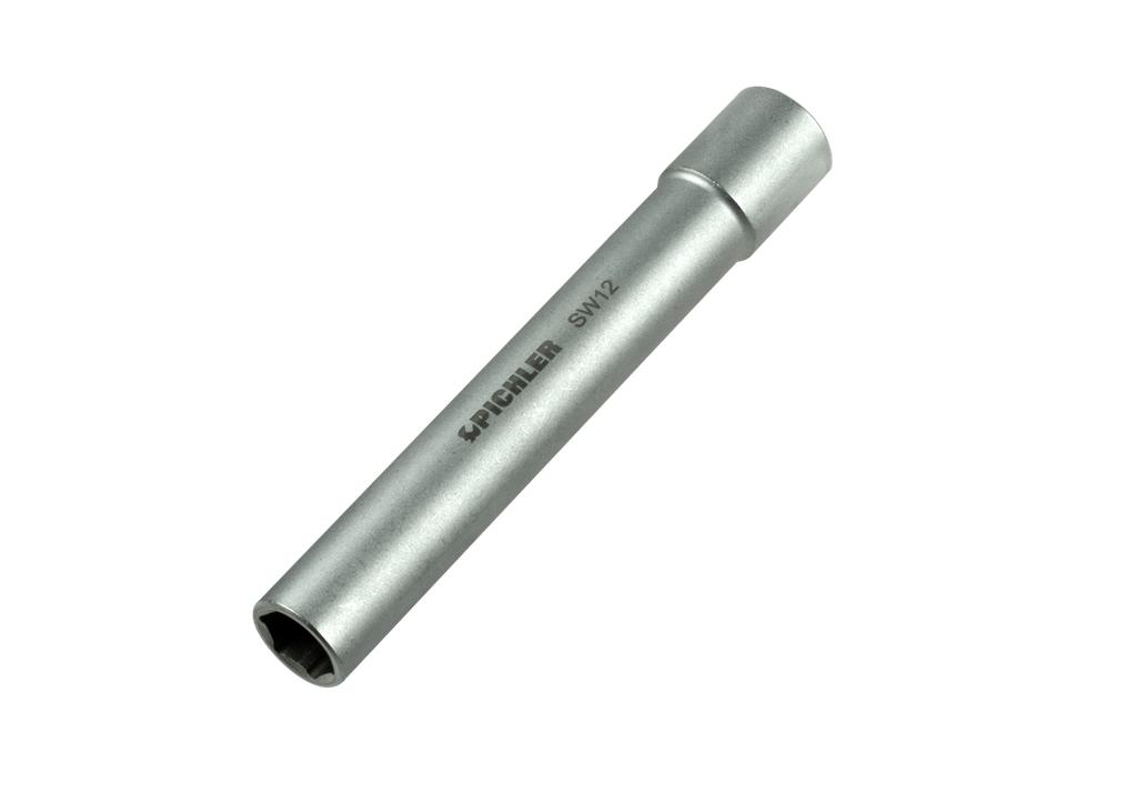 Through-Drive Socket 3/8 in., 6-Point, 12 mm, Long 120 mm (74163120, PICHLER)