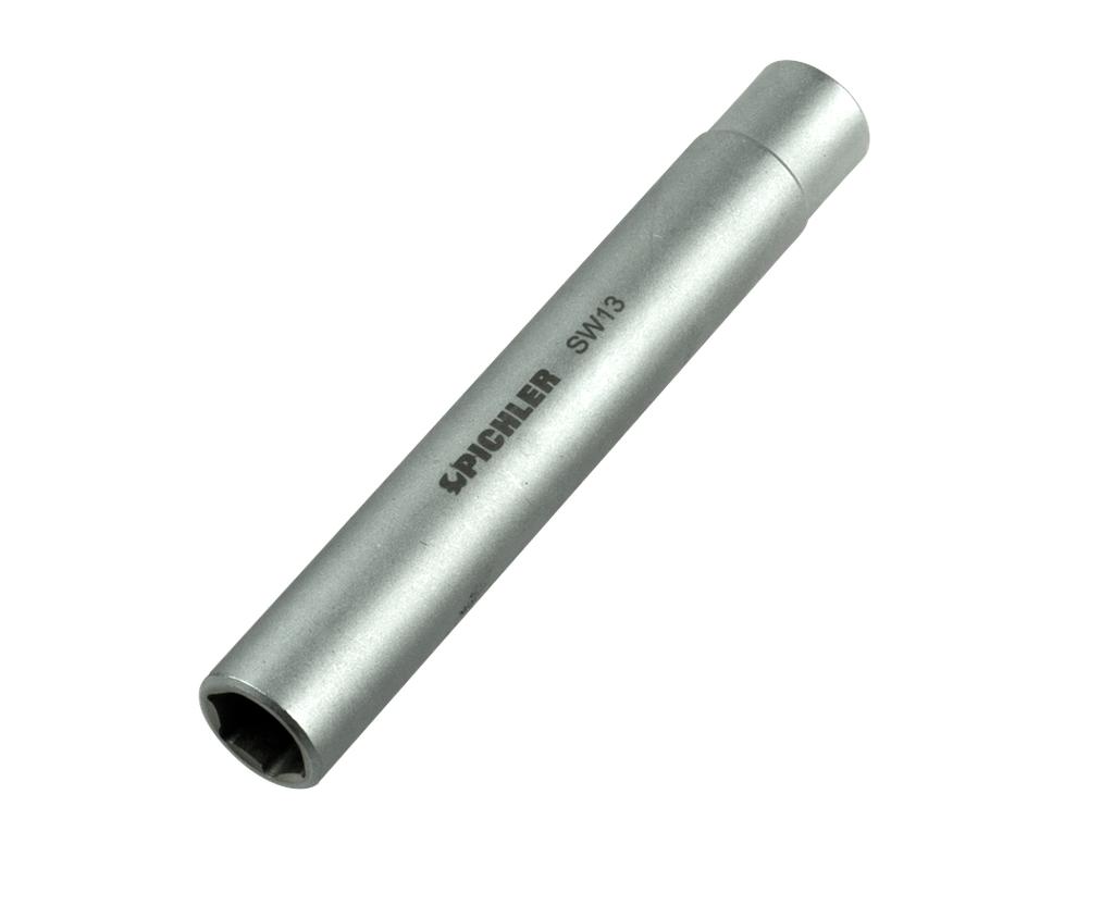 Through-Drive Socket 3/8 in., 6-Point, 13 mm, Long 120 mm (74163130, PICHLER)