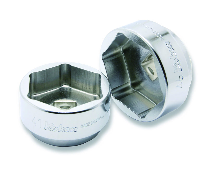 1/2 in. Drive Extra Short 6-point Socket 46 mm for Motorcycle Sprocket Nuts (7424600, PICHLER)
