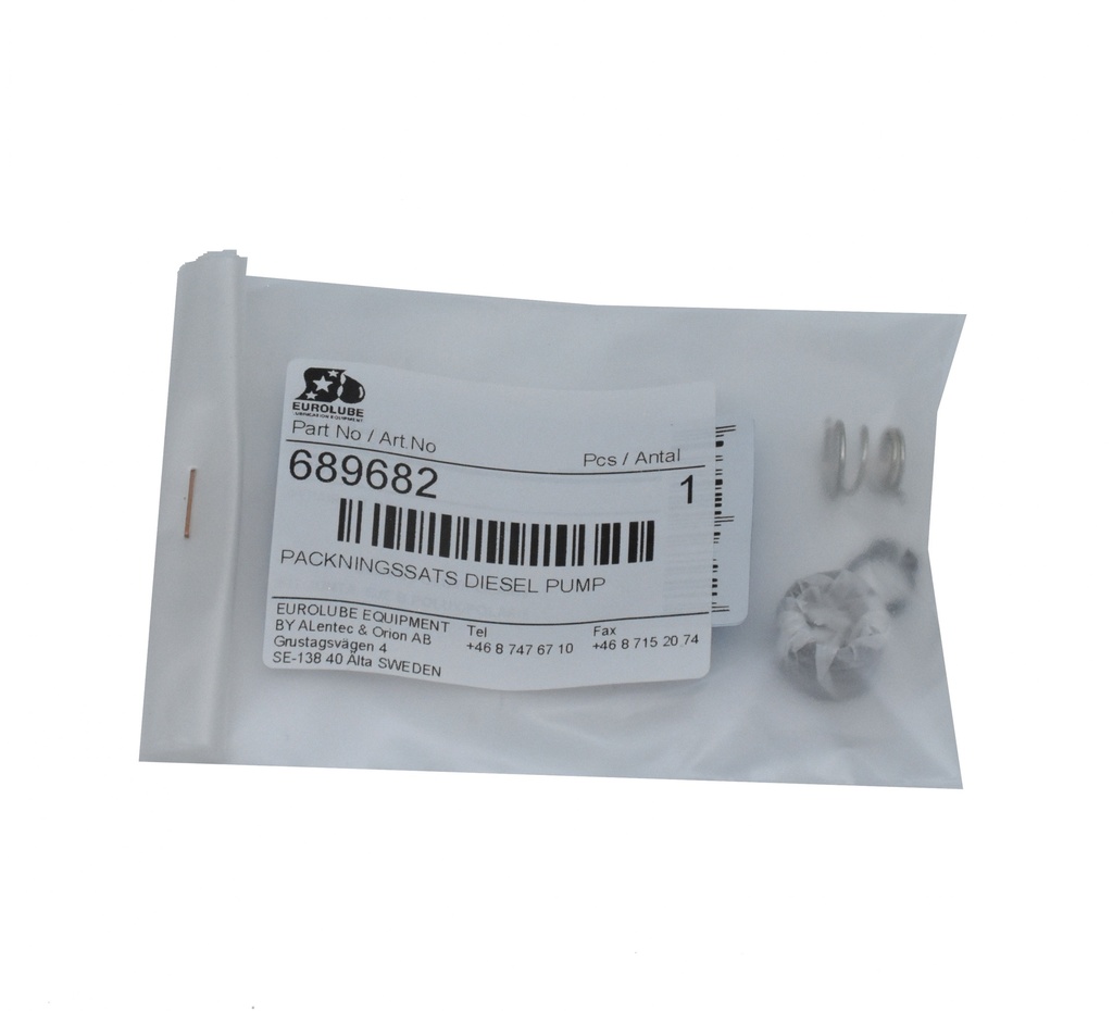 Packing Kit Diesel Pump (689682, EUROLUBE)