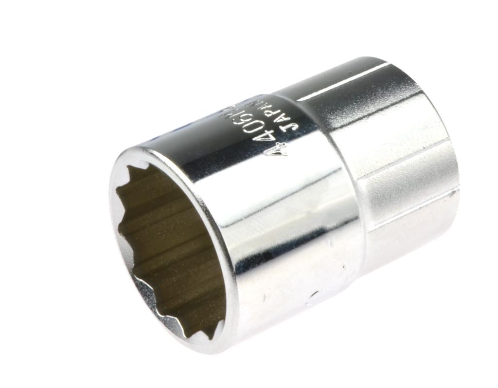 1/2 collas muciņa 12 šķautņu 25 mm (7432500, PICHLER)