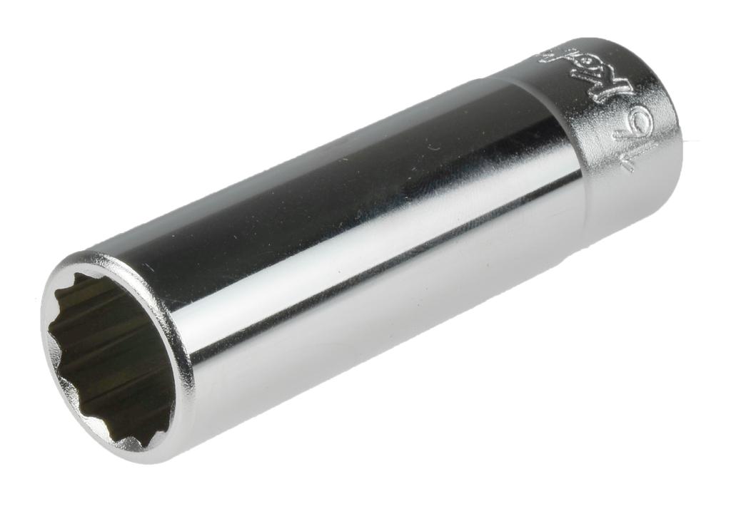 1/2 in. Drive Long 12-point Socket 16 mm, length 77 mm (7436160, PICHLER)