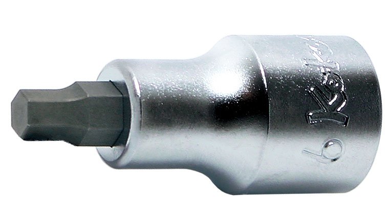 Muciņa ar sešstūra uzgali 1/2 collas, HEX 19 mm, garums 50 mm (74800070, PICHLER)