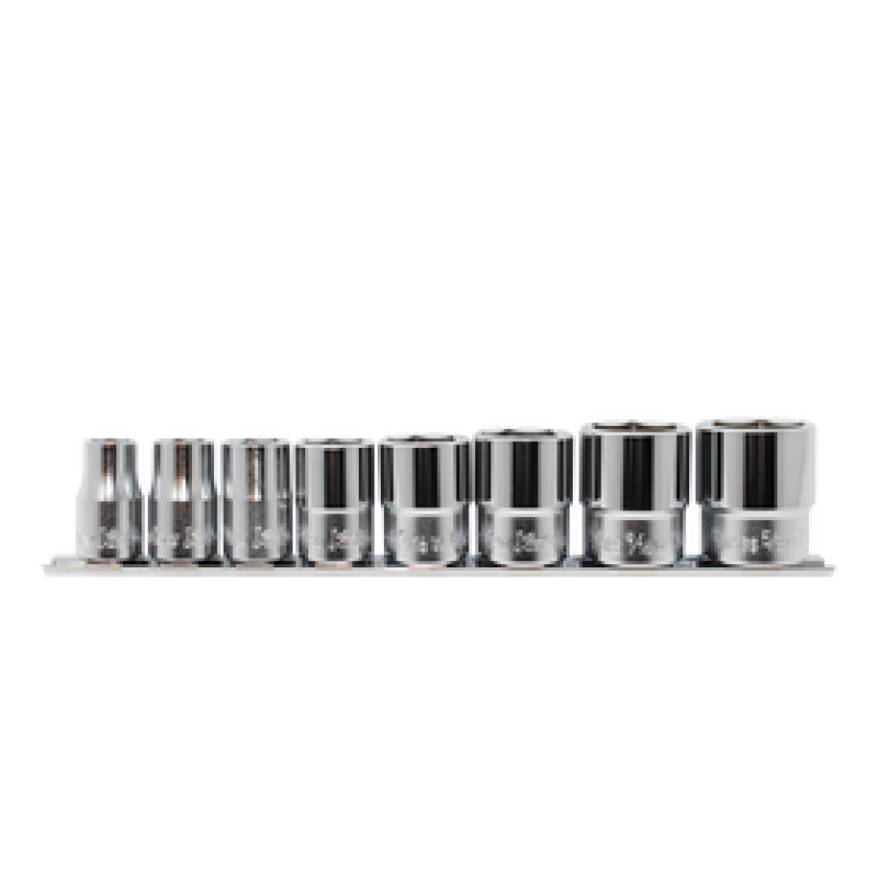 6-point socket set 1/2 in., Whitworth, 8 pcs on rail (74800741, PICHLER)