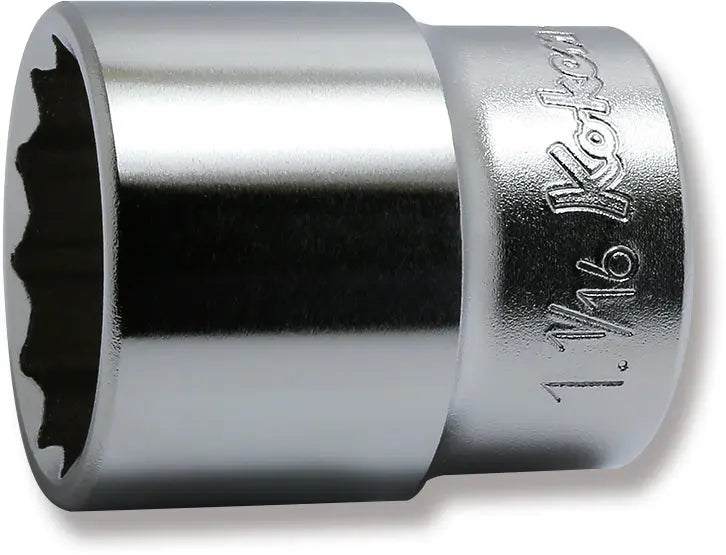 1/2 in. Drive Socket 1 1/16 in., 12-Point, 43 mm Long (74800785, PICHLER)