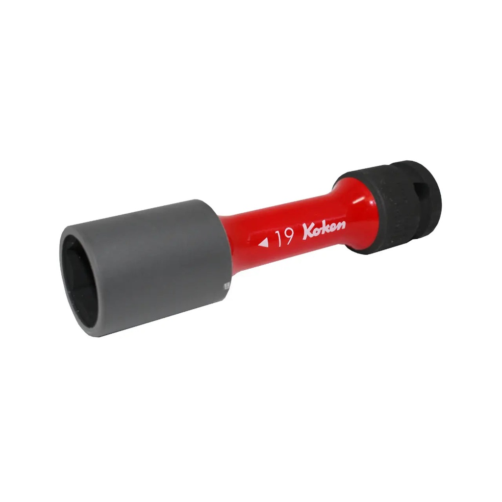 1/2 in. Drive Long Wheel Nut Socket 19 mm (74890114, PICHLER)