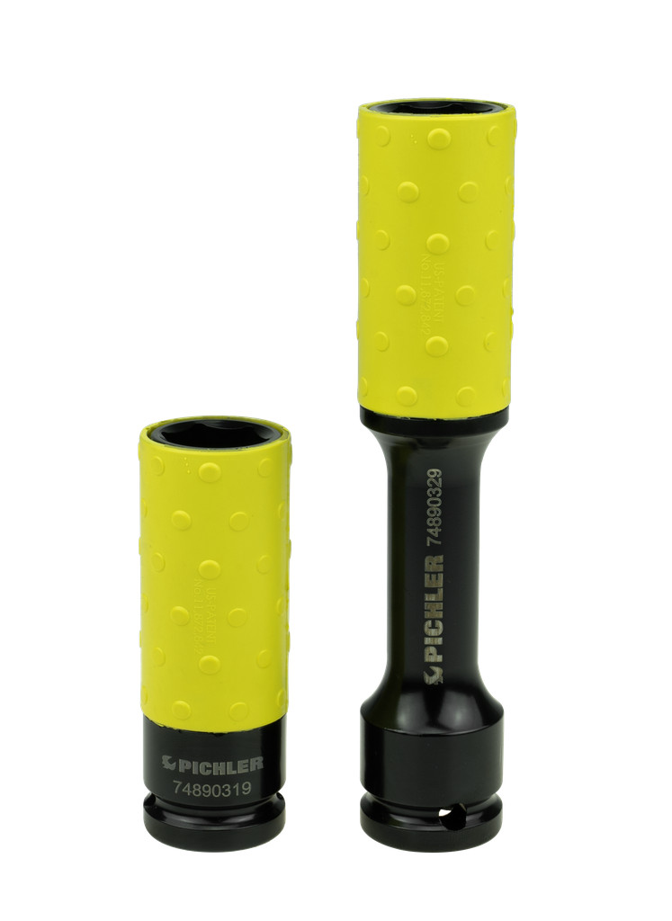 Trieciena muciņa riteņu skrūvēm Protection Plus, 19 mm, 2 gab. (74890330, PICHLER)