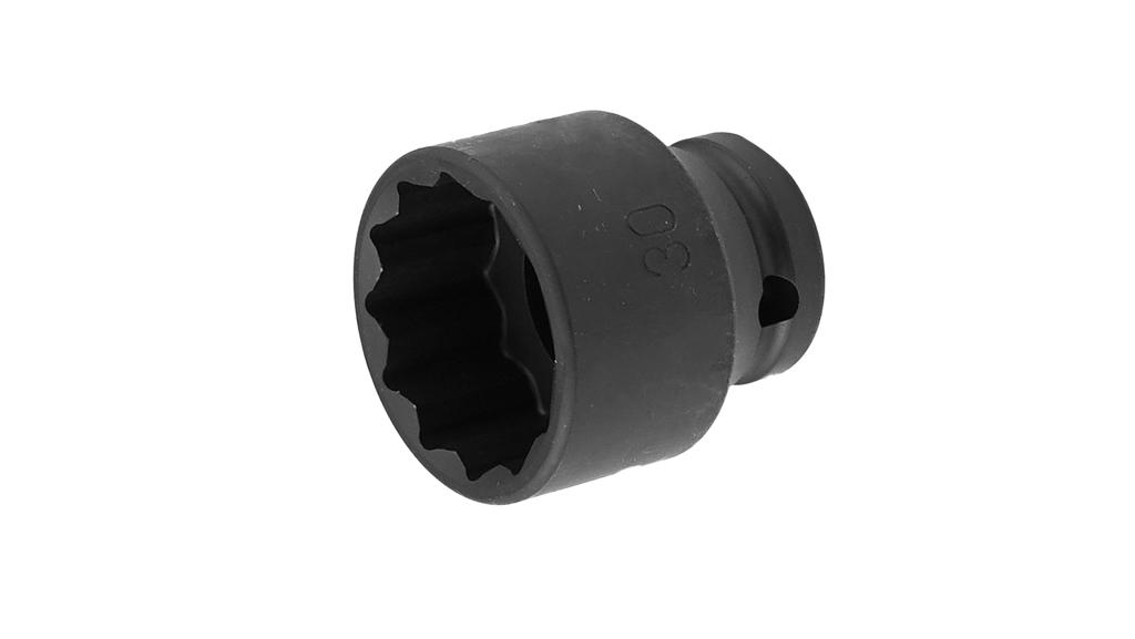 1/2 collas trieciena plānsienu muciņa 12 šķautņu 30 mm (74890701, PICHLER)
