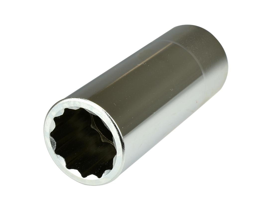 3/4 in. Drive Long 12-point Socket 24 mm, length 90 mm (7532408, PICHLER)