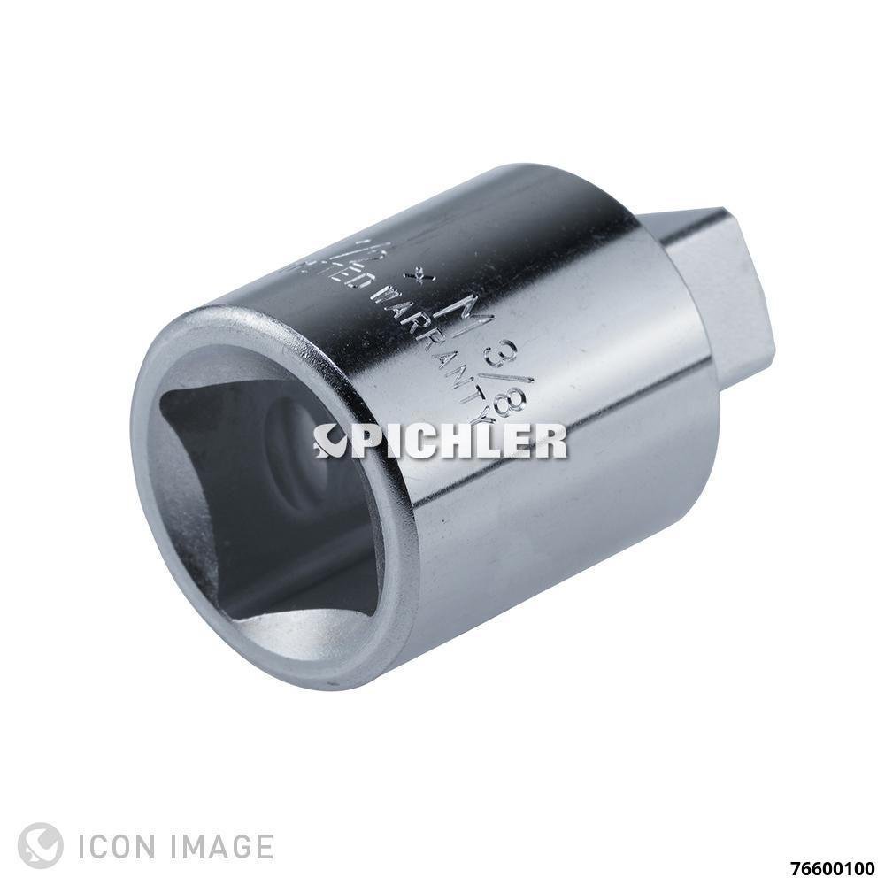 Reduction adapter 1 in. to 3/4 in., length 80 mm (76600100, PICHLER)