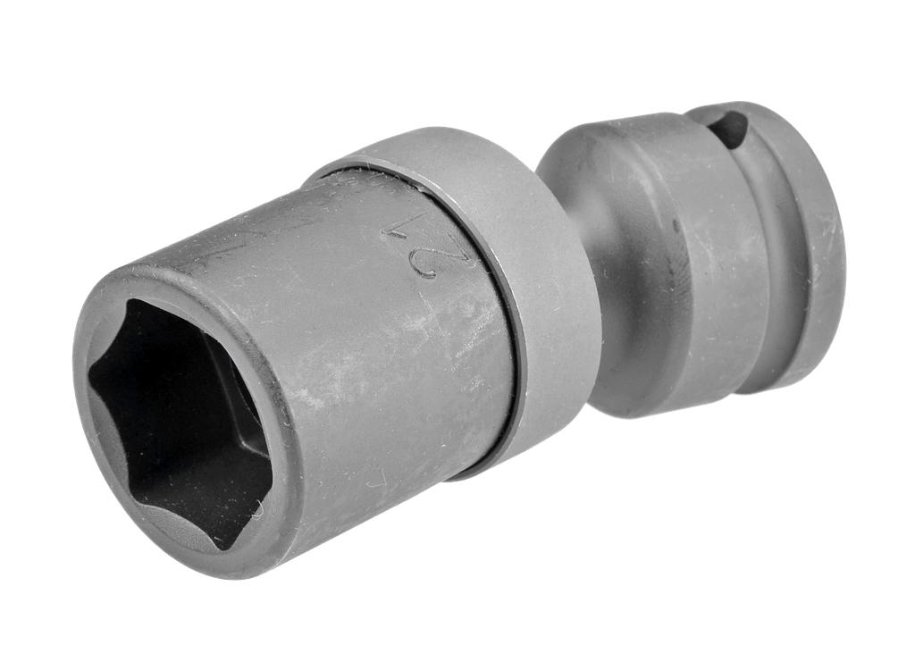 Ball joint impact socket hexagonal, 1/2 in. drive, 21 mm, length 75 mm (7827210, PICHLER)