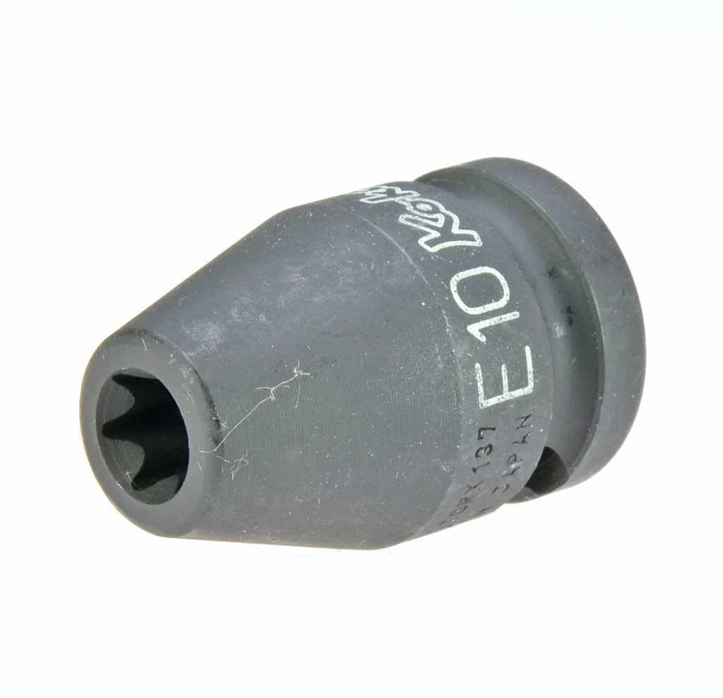 Trieciena E-TORX muciņa E10 x 38 mm, 1/2 collas piedziņa (7882100, PICHLER)
