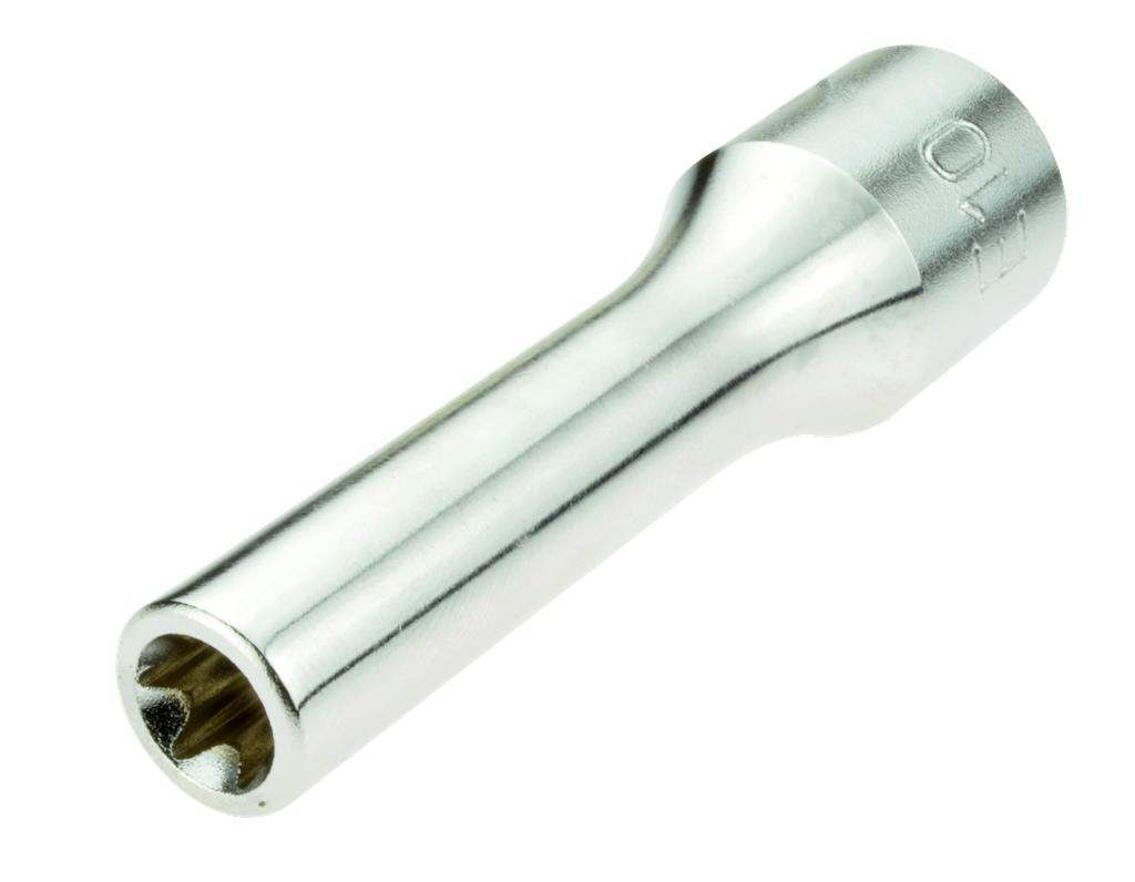 Muciņa ārējam Torx E10, gara, 1/2 collas piedziņa, 77 mm (7884100, PICHLER)