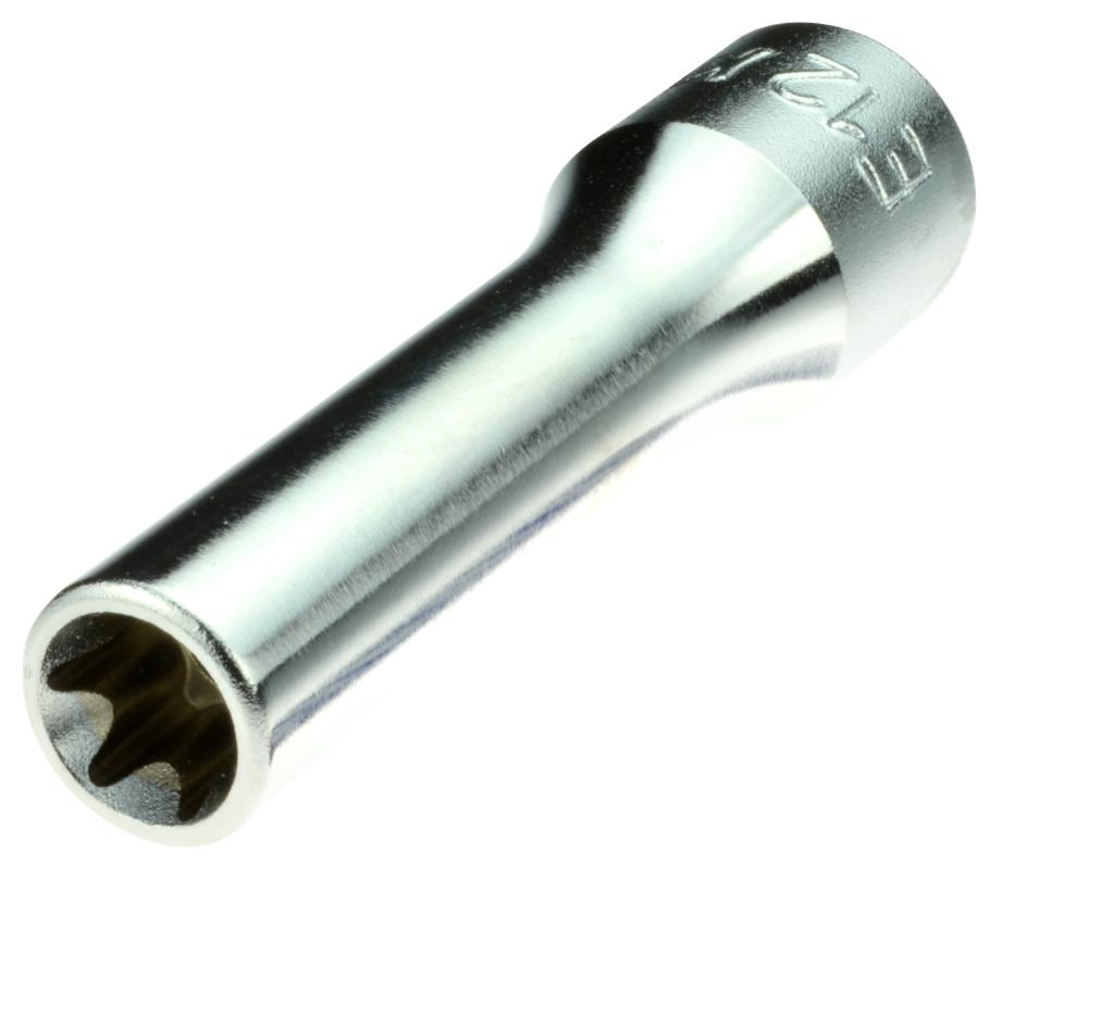 Galvutė išoriniam Torx E12, ilga, 1/2 col. pavara, 77 mm (7884120, PICHLER)