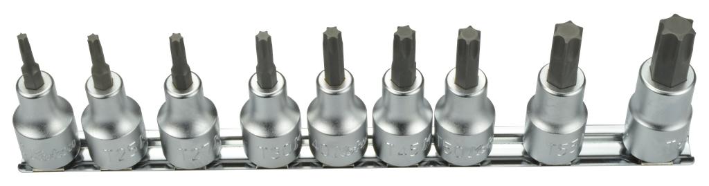 1/2 in. Drive Torx Bit Socket Set 9 pcs, length 55 mm (7888800, PICHLER)