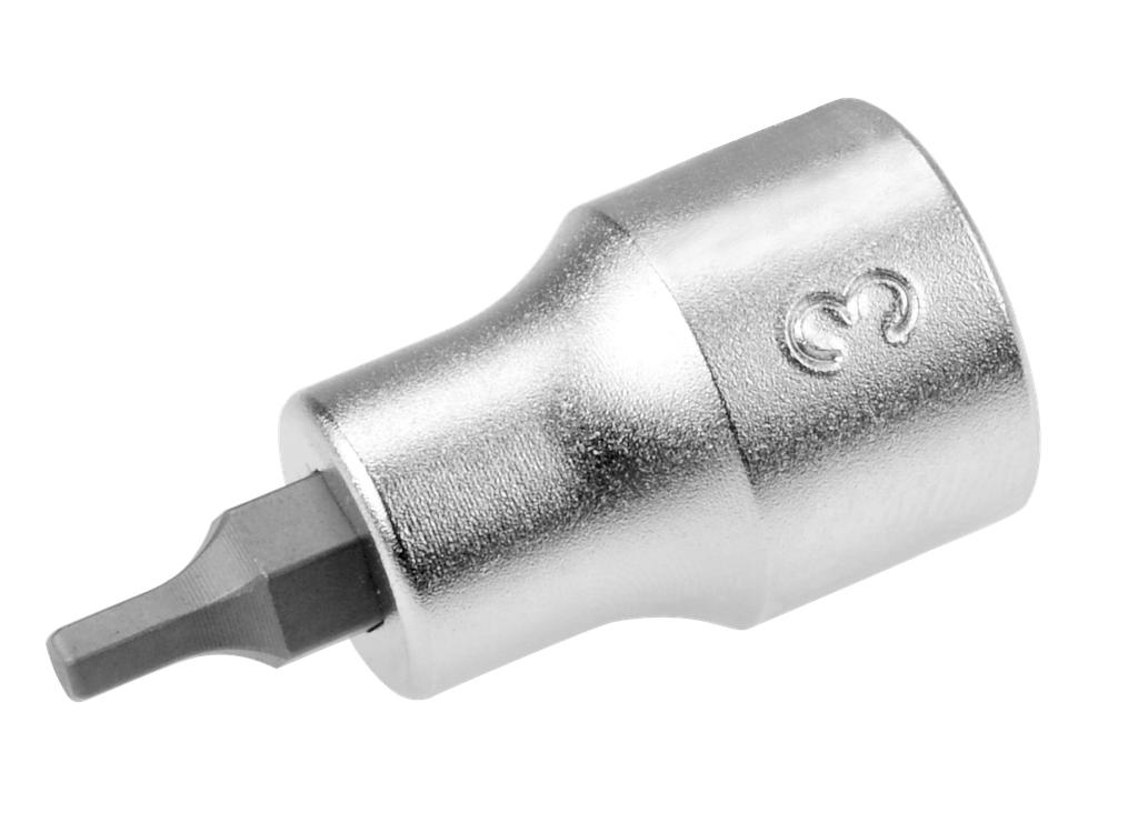 Galva ar sešstūra uzgali 3/8 collas, 3 mm, garums 38 mm (7900030, PICHLER)