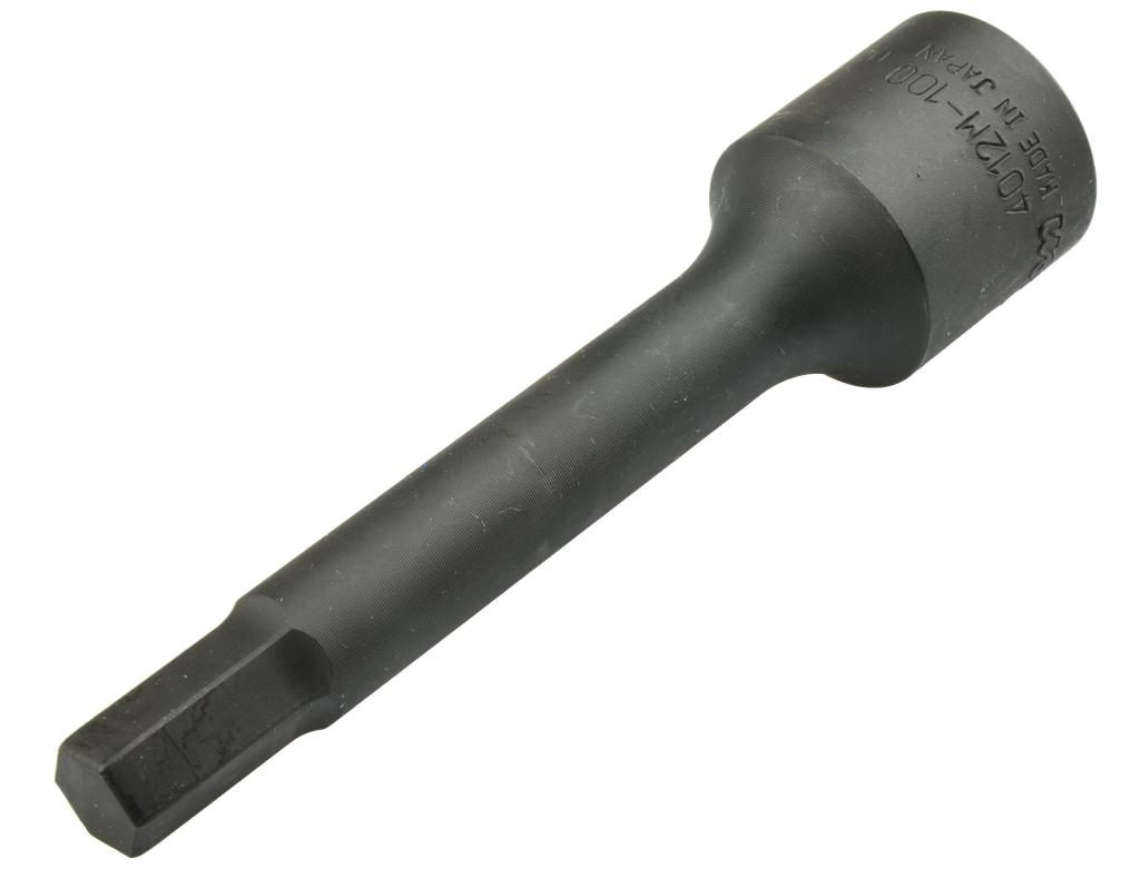 Sešstūra uzgaļa muciņa 1/2 collas, SW 9 mm, garums 100 mm (7903090, PICHLER)