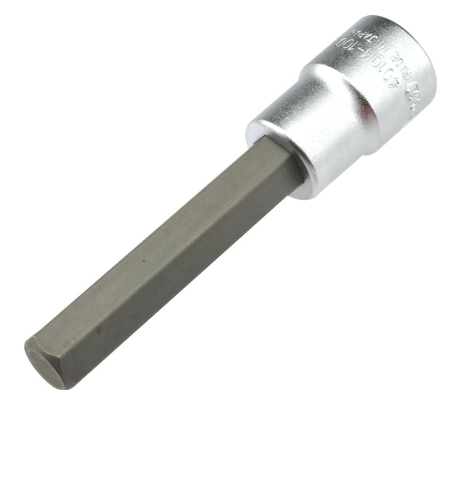 Hex Socket Insert 1/2 in. Drive, SW 12 mm, Length 100 mm (7903120, PICHLER)