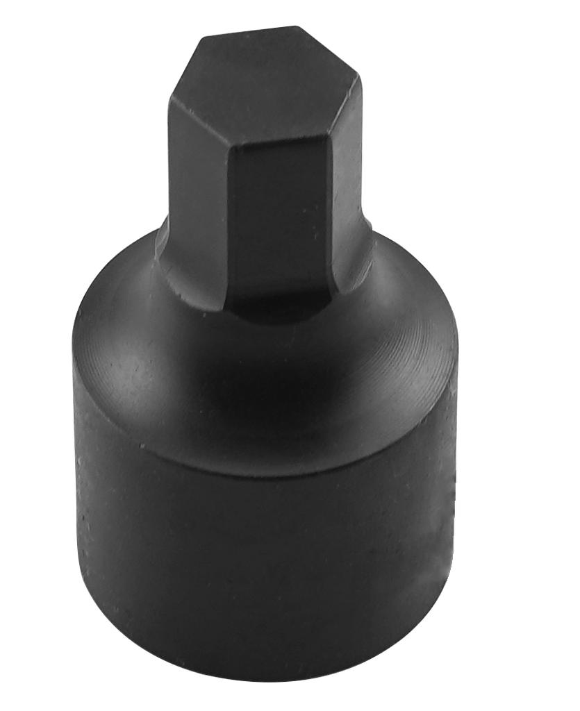 Hex Socket Insert 1/2 in. Drive, SW 7/16 in., Length 43 mm (79080700, PICHLER)
