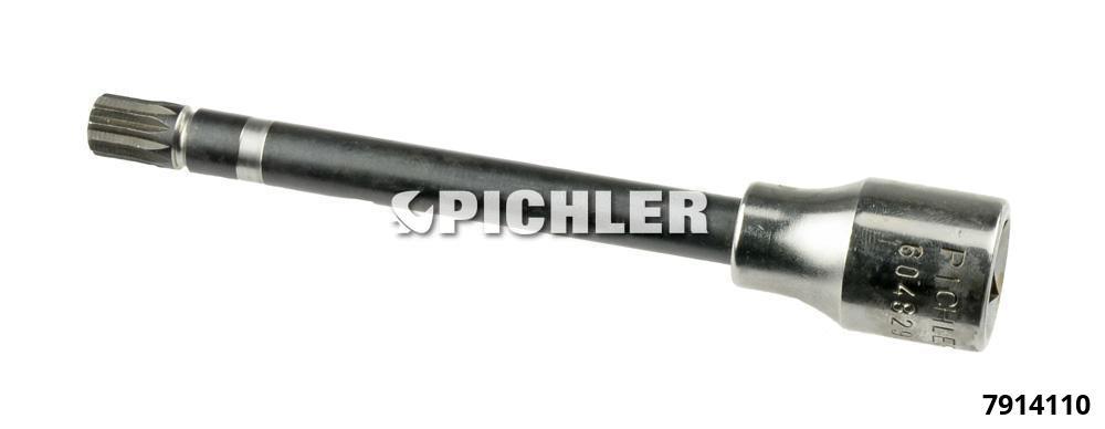1/2 in. Drive XZN Bit Socket M10, 130 mm Long (7914110, PICHLER)