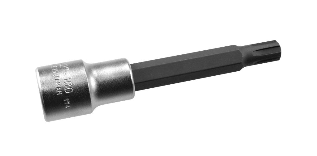Ķīļzobu uzgalis-muciņa 1/2 collas, SW 9 × 100 mm (7921090, PICHLER)