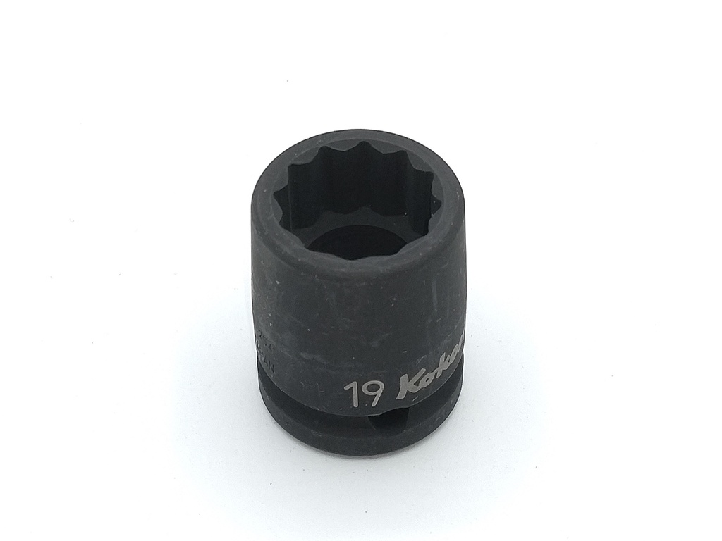 Smūginė galvutė 1/2 col., 12 briaunų, 19 mm (79406900, PICHLER)