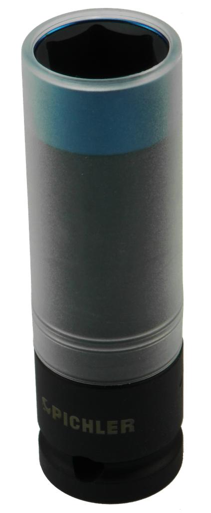 1/2 in. Drive Impact Socket, Deep, Thin Wall, 17 mm, 6-Point (79416417, PICHLER)