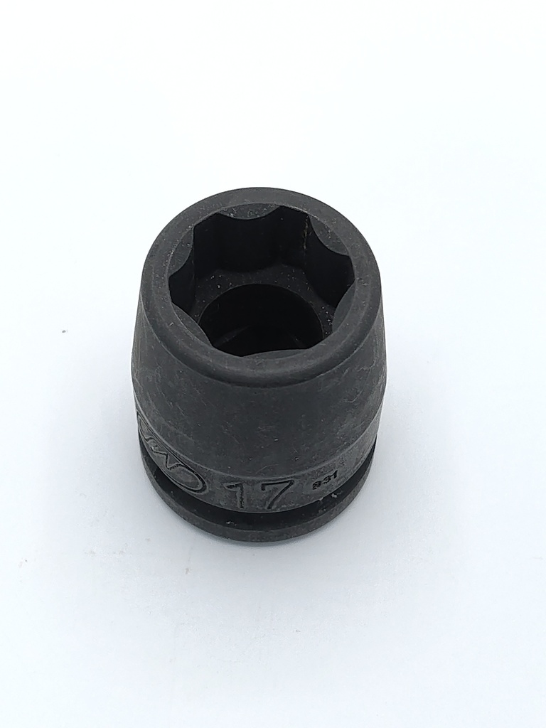 1/2 in. Drive Impact Socket, 17 mm, 6-Point Surface Drive, 38 mm Long (7943170, PICHLER)