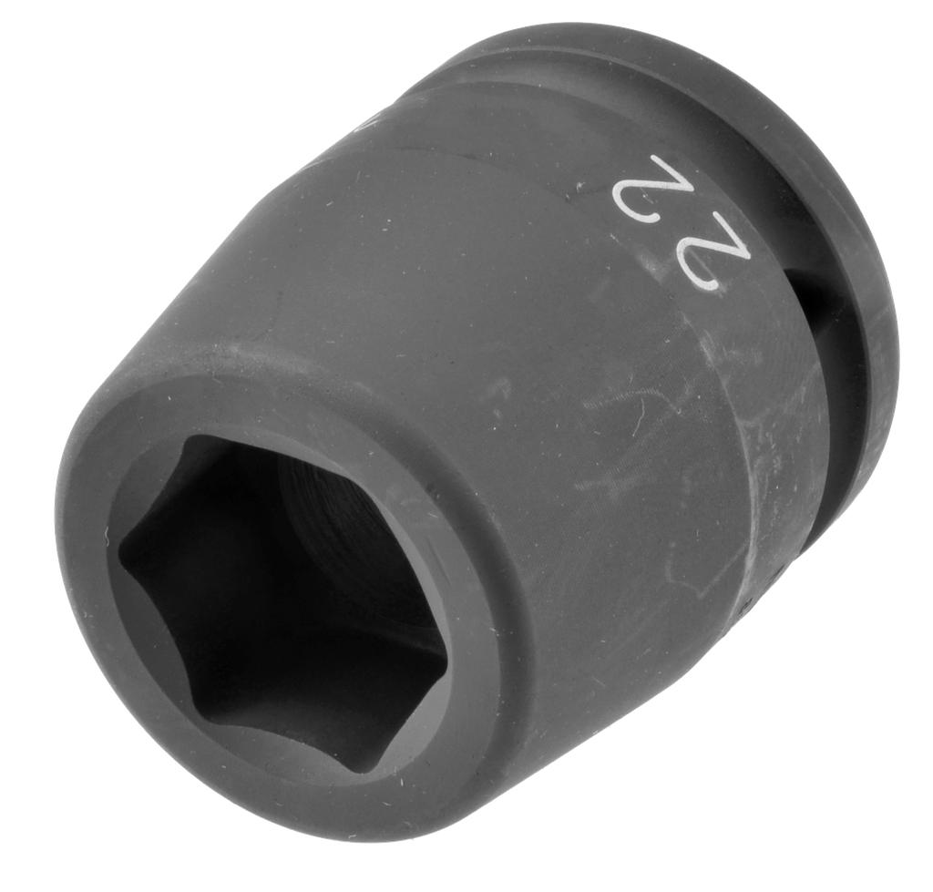 3/4 in. Drive Impact Socket, 22 mm, 6-Point (7960220, PICHLER)
