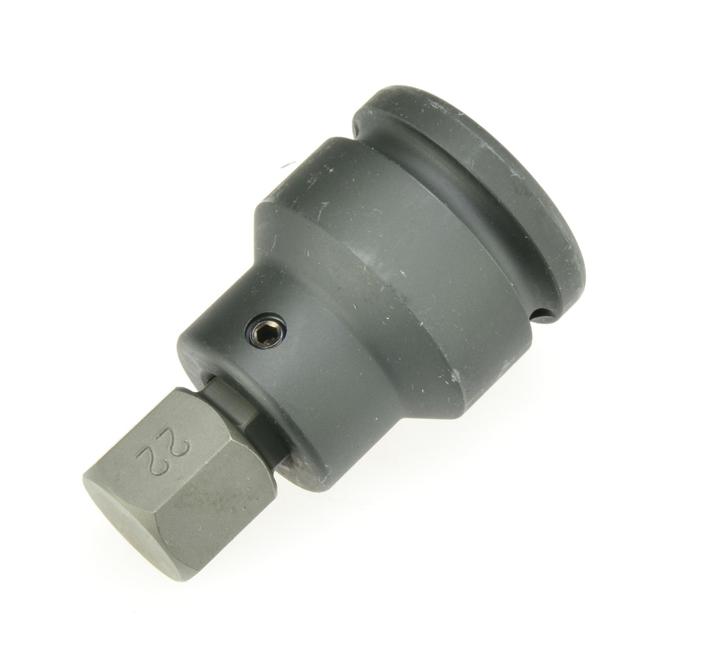 Triecienizturīga sešstūra uzgaļa muciņa 3/4 collas, SW 22 mm, garums 76 mm (7961122, PICHLER)