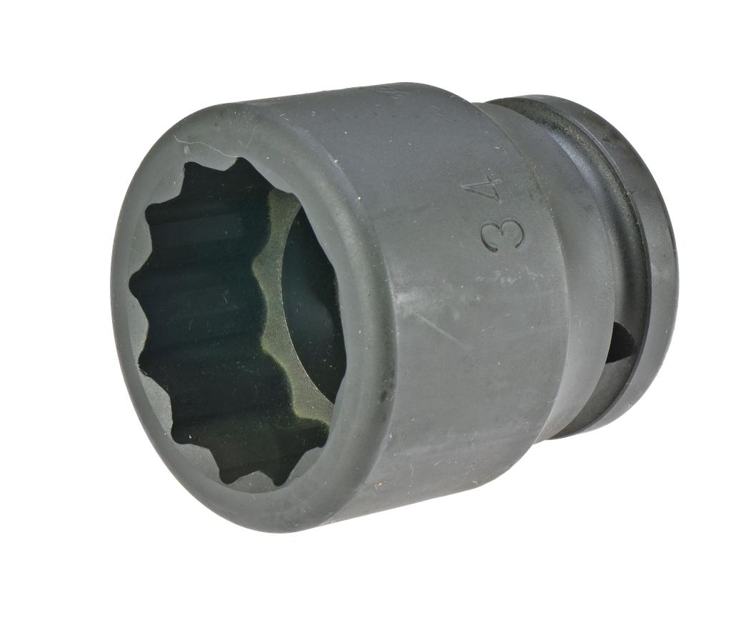 3/4 collu trieciena muciņa 34 mm, 12 stūru (79653400, PICHLER)