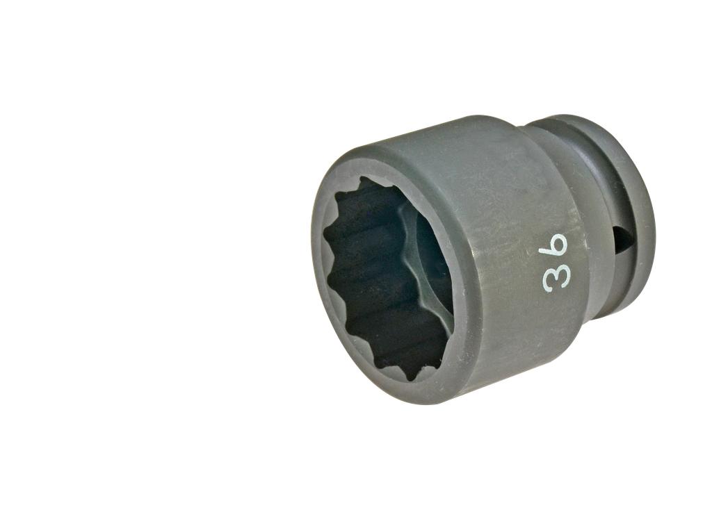 3/4 in. Drive Impact Socket 36 mm, 12-Point (79653600, PICHLER)